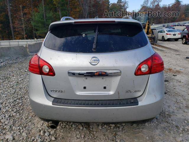 2012 Nissan Rogue S Silver vin: JN8AS5MV0CW718753