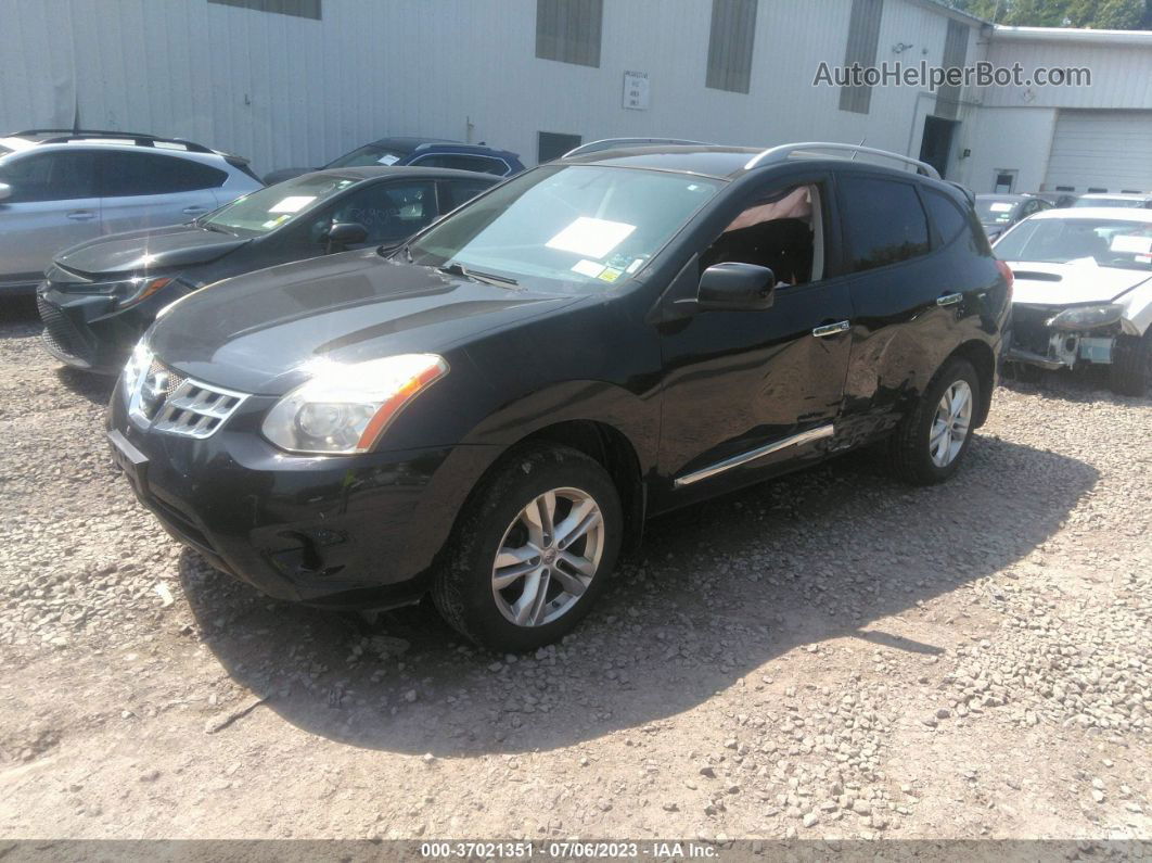 2012 Nissan Rogue Sv Черный vin: JN8AS5MV1CW378268