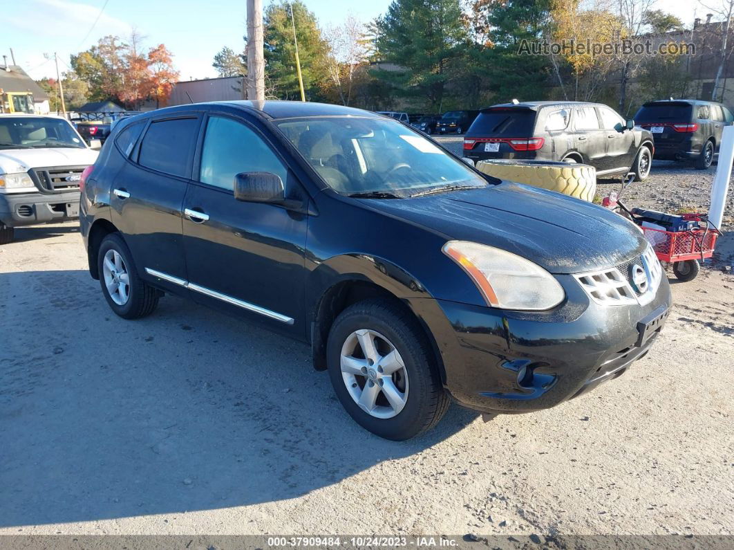 2012 Nissan Rogue S Black vin: JN8AS5MV1CW387004