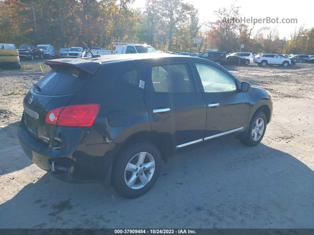 2012 Nissan Rogue S Black vin: JN8AS5MV1CW387004