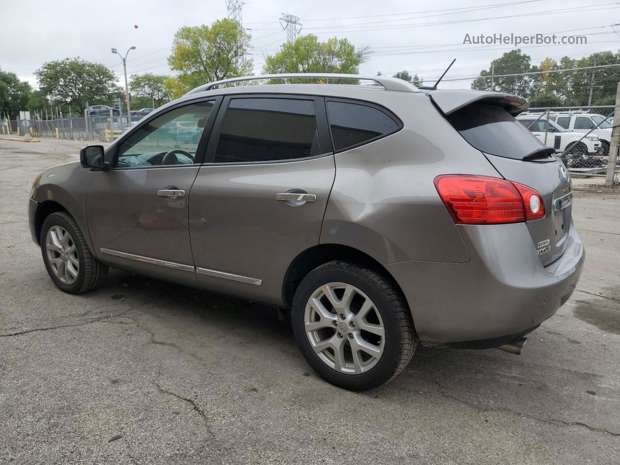 2012 Nissan Rogue S Gray vin: JN8AS5MV1CW388184