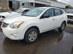 2012 Nissan Rogue S White vin: JN8AS5MV1CW393644