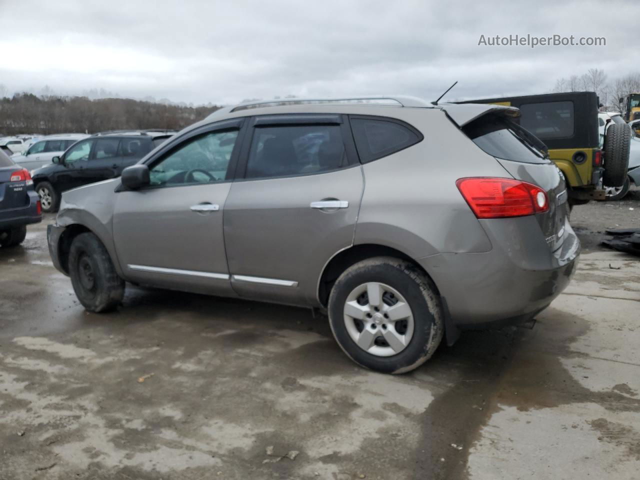 2012 Nissan Rogue S Серый vin: JN8AS5MV1CW394941