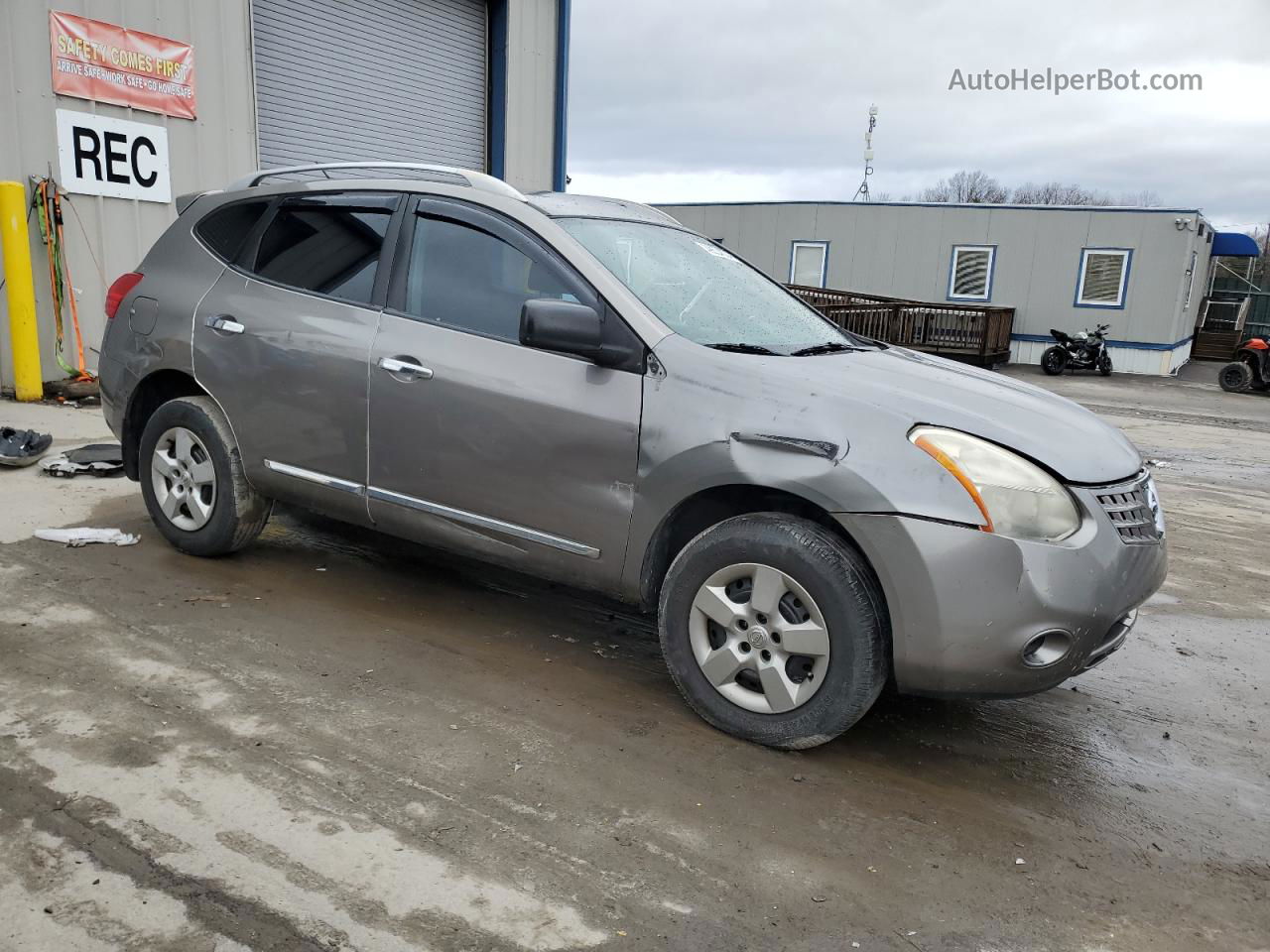 2012 Nissan Rogue S Gray vin: JN8AS5MV1CW394941