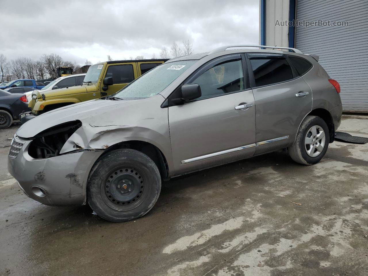 2012 Nissan Rogue S Gray vin: JN8AS5MV1CW394941