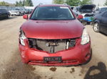 2012 Nissan Rogue S Red vin: JN8AS5MV1CW395331