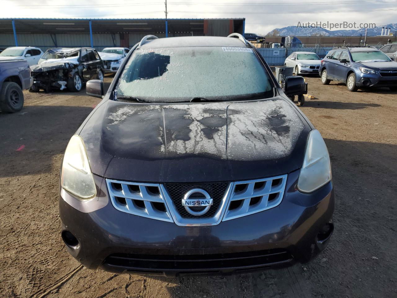 2012 Nissan Rogue S Фиолетовый vin: JN8AS5MV1CW398598