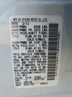 2012 Nissan Rogue S White vin: JN8AS5MV1CW400723