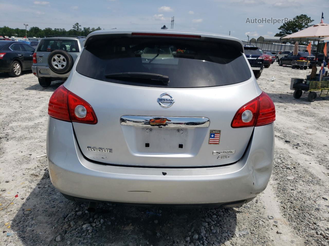 2012 Nissan Rogue S Gray vin: JN8AS5MV1CW420535