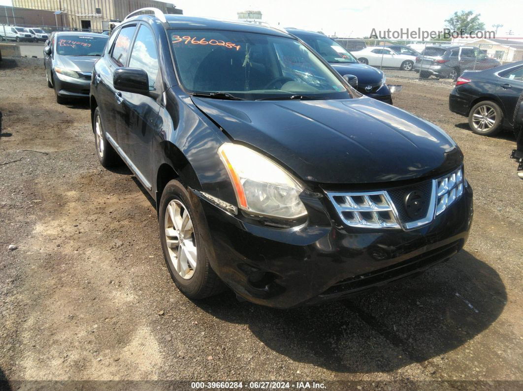 2012 Nissan Rogue Sv Black vin: JN8AS5MV1CW718289