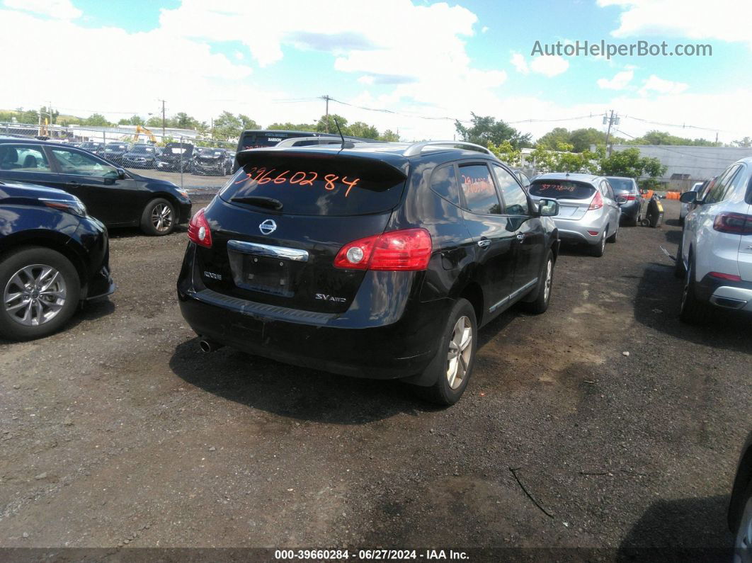 2012 Nissan Rogue Sv Black vin: JN8AS5MV1CW718289