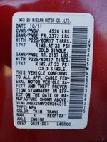 2012 Nissan Rogue S Red vin: JN8AS5MV2CW364315