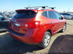 2012 Nissan Rogue Sv Red vin: JN8AS5MV2CW378554