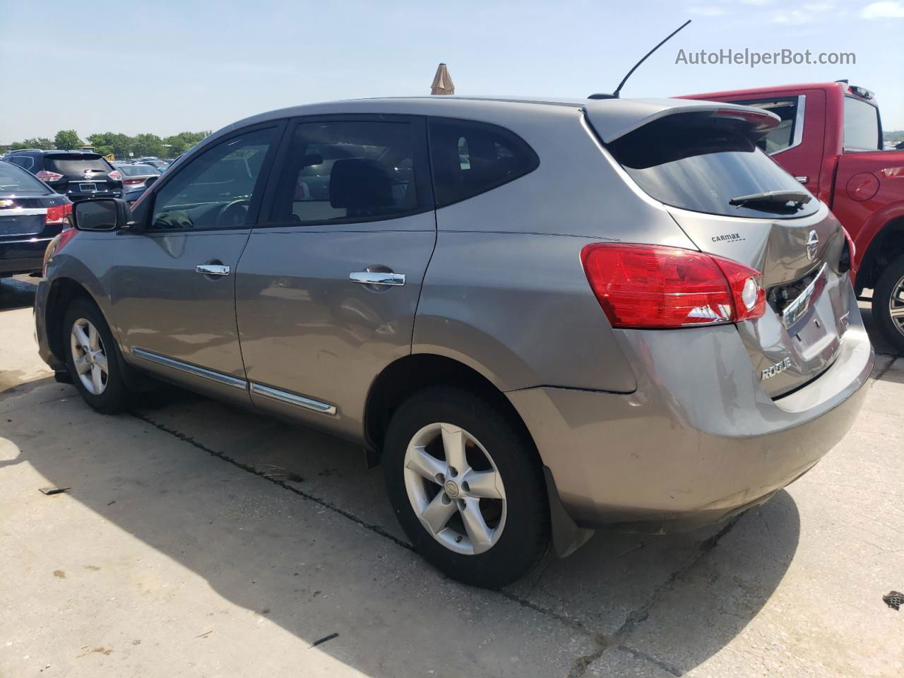 2012 Nissan Rogue S Gray vin: JN8AS5MV2CW411584