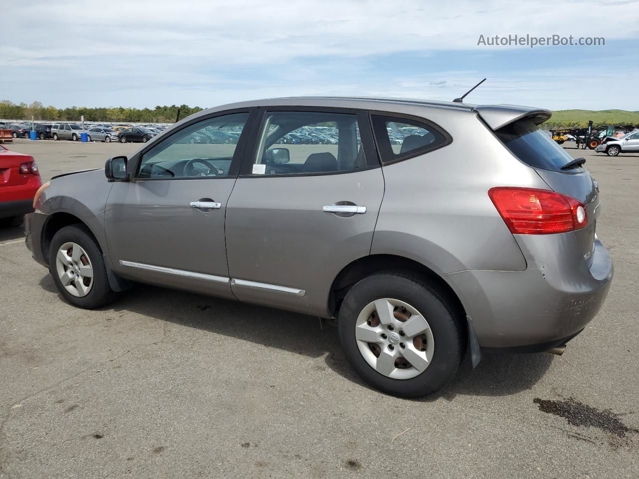 2012 Nissan Rogue S Серый vin: JN8AS5MV2CW702487