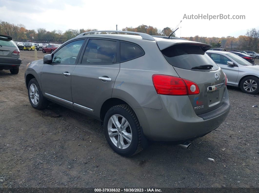 2012 Nissan Rogue Sv Gray vin: JN8AS5MV2CW706023