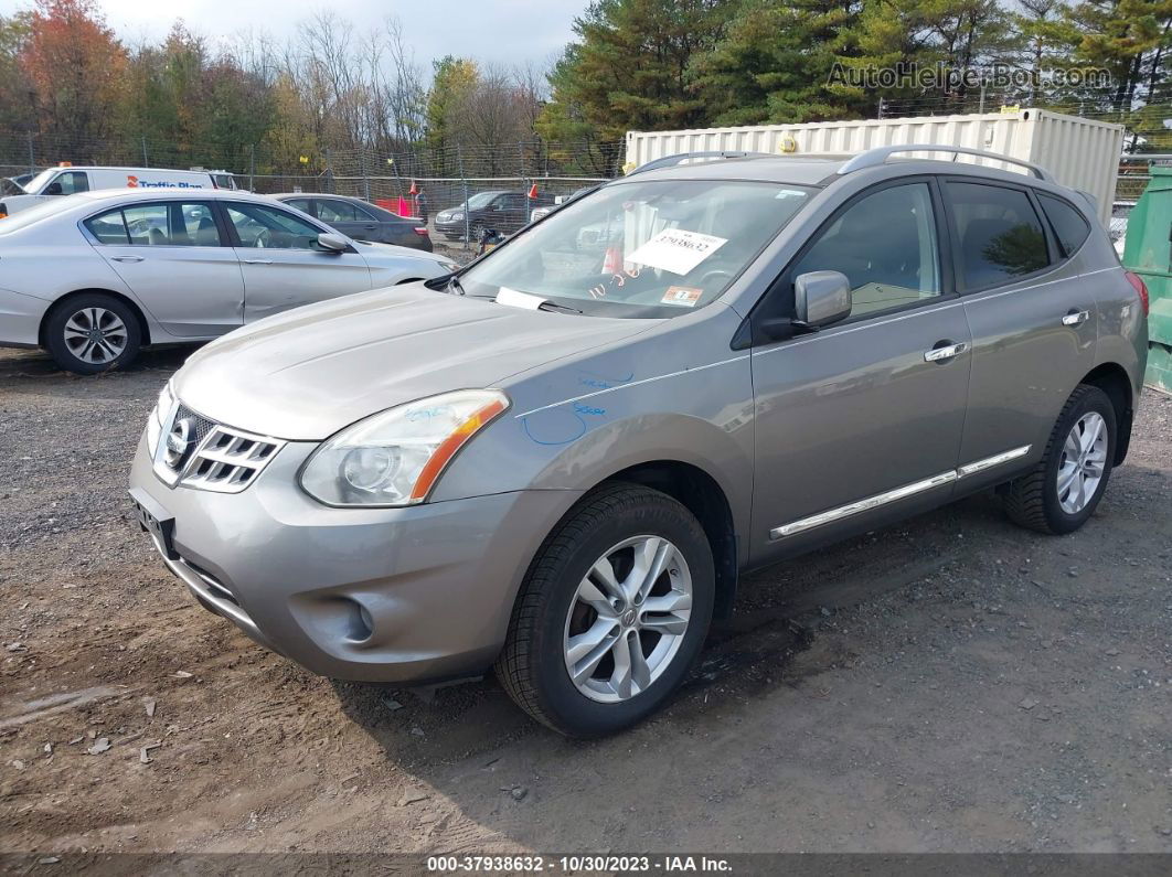 2012 Nissan Rogue Sv Gray vin: JN8AS5MV2CW706023