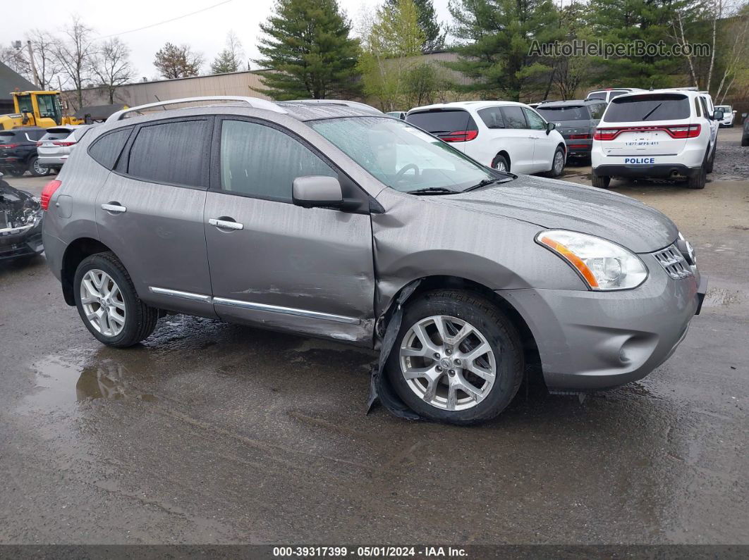 2012 Nissan Rogue Sv W/sl Pkg Gray vin: JN8AS5MV3CW366168