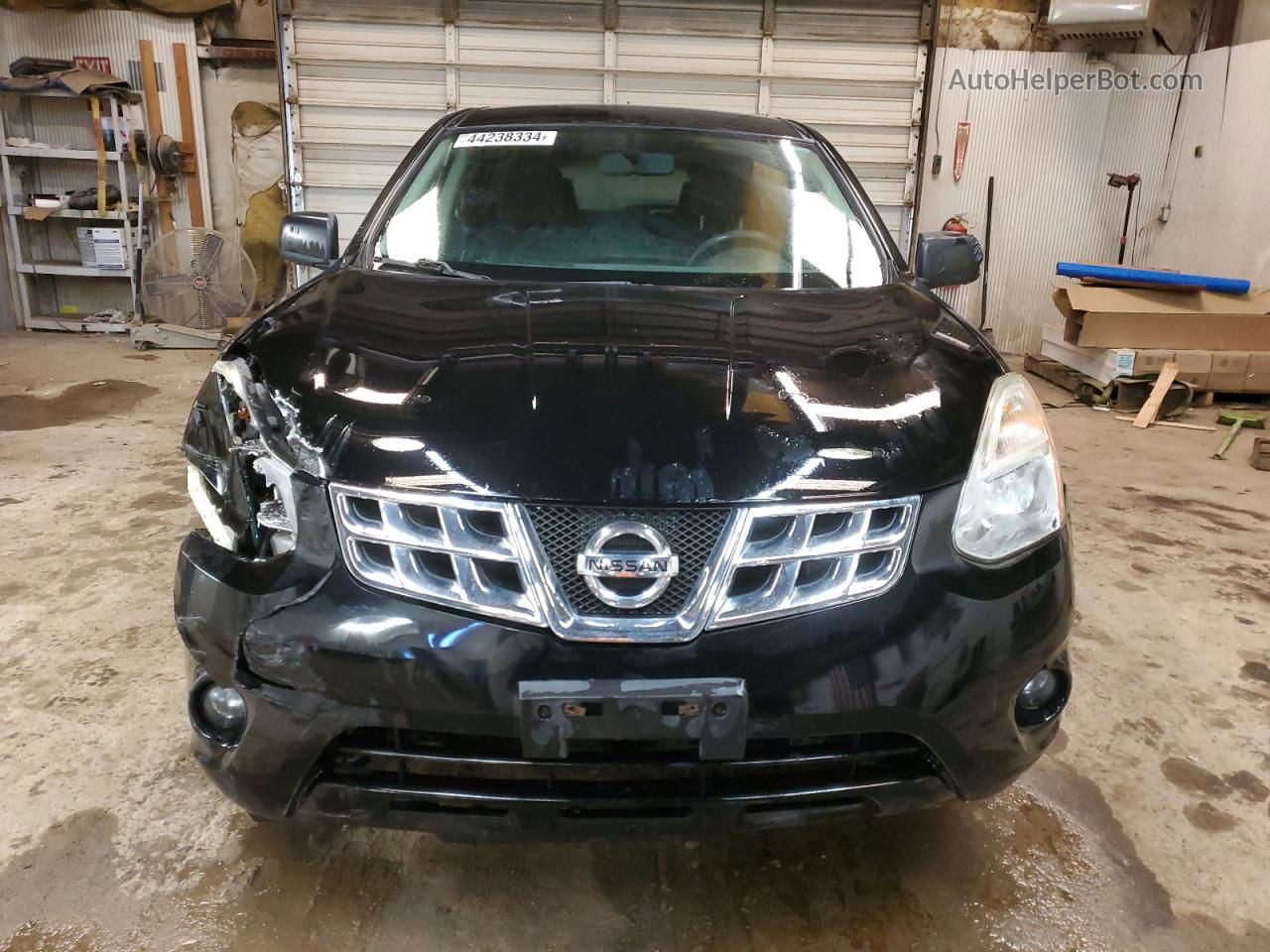 2012 Nissan Rogue S Black vin: JN8AS5MV3CW380359