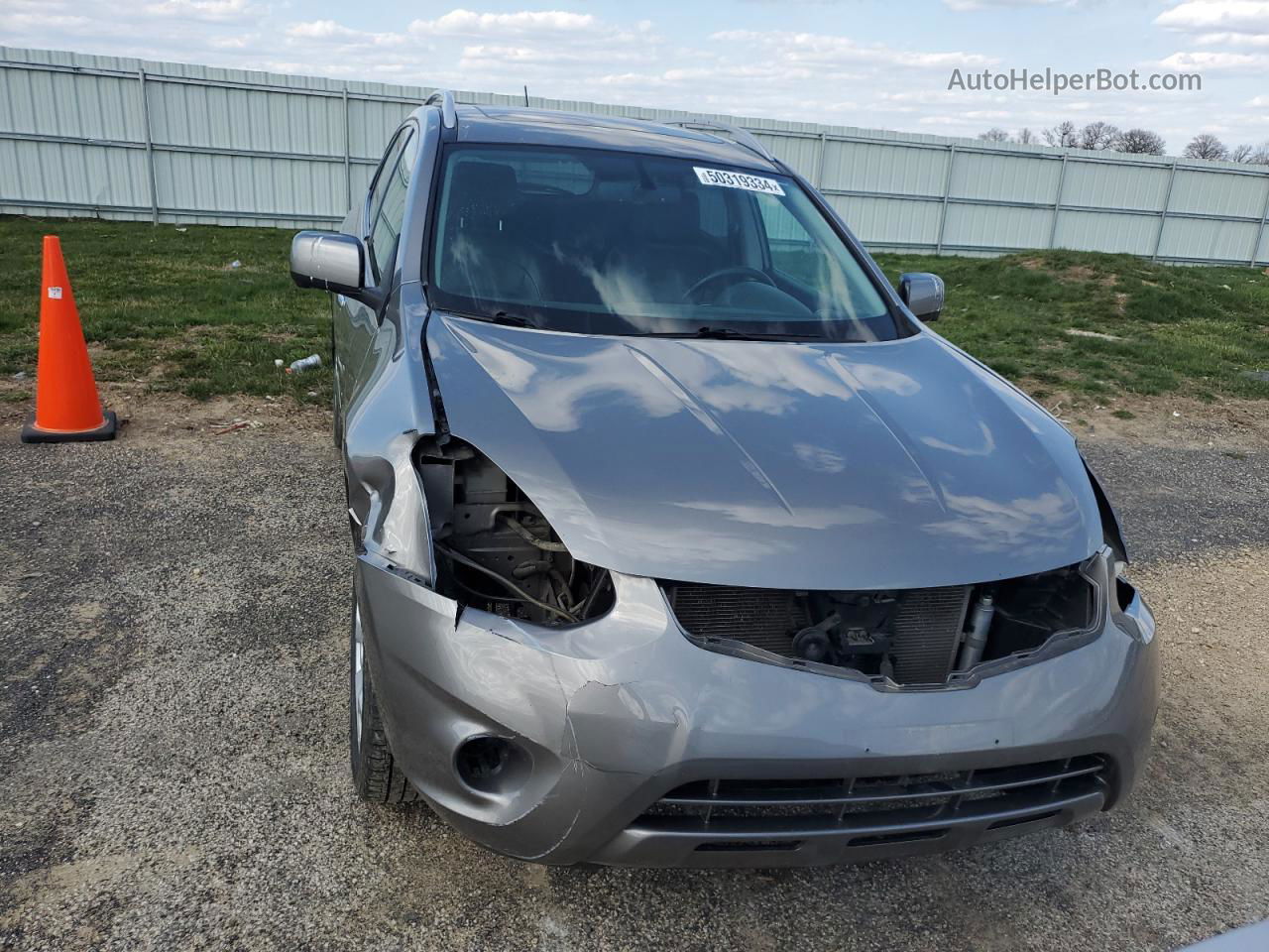 2012 Nissan Rogue S Gray vin: JN8AS5MV3CW383102