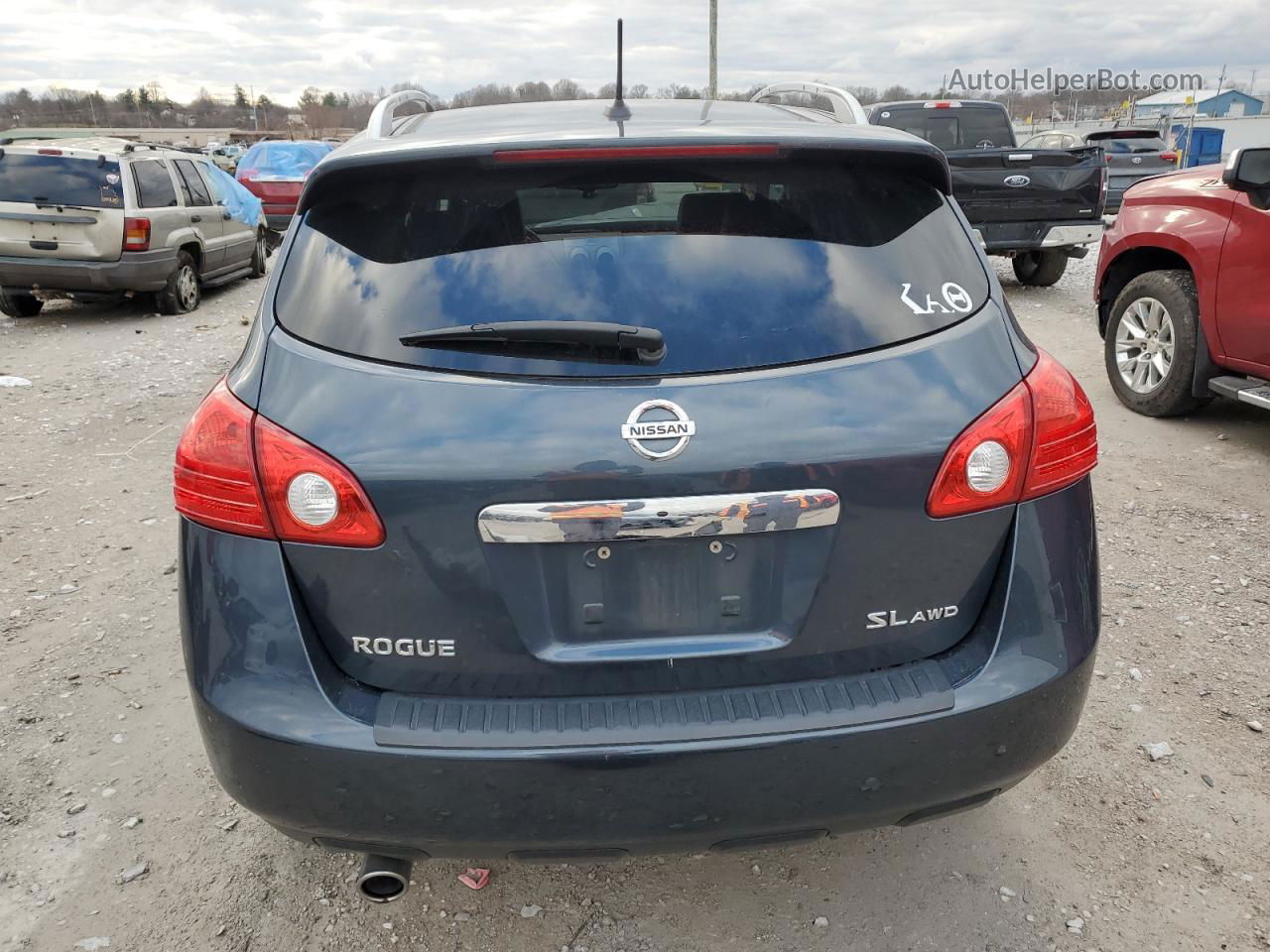 2012 Nissan Rogue S Gray vin: JN8AS5MV3CW388672