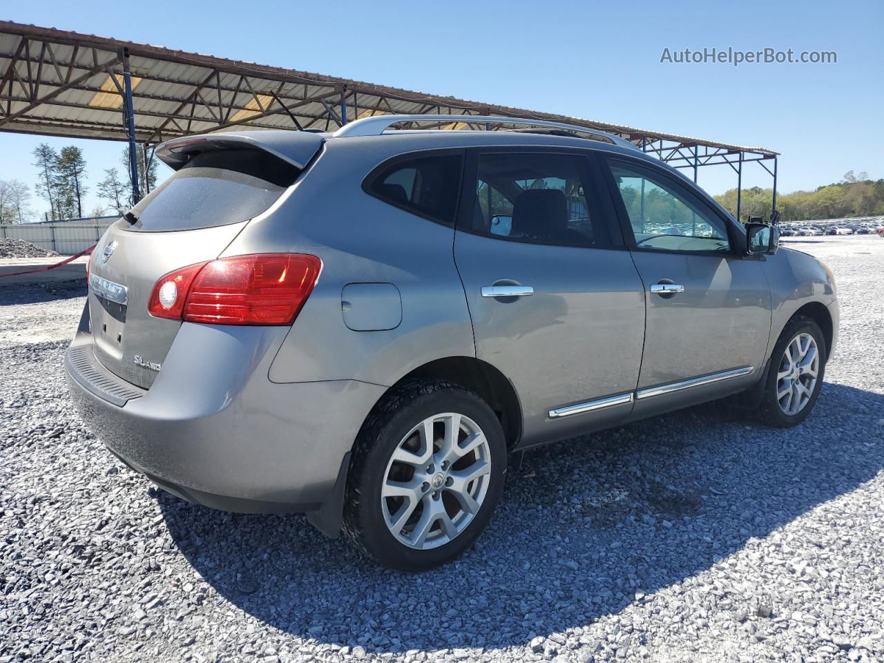 2012 Nissan Rogue S Gray vin: JN8AS5MV3CW410296