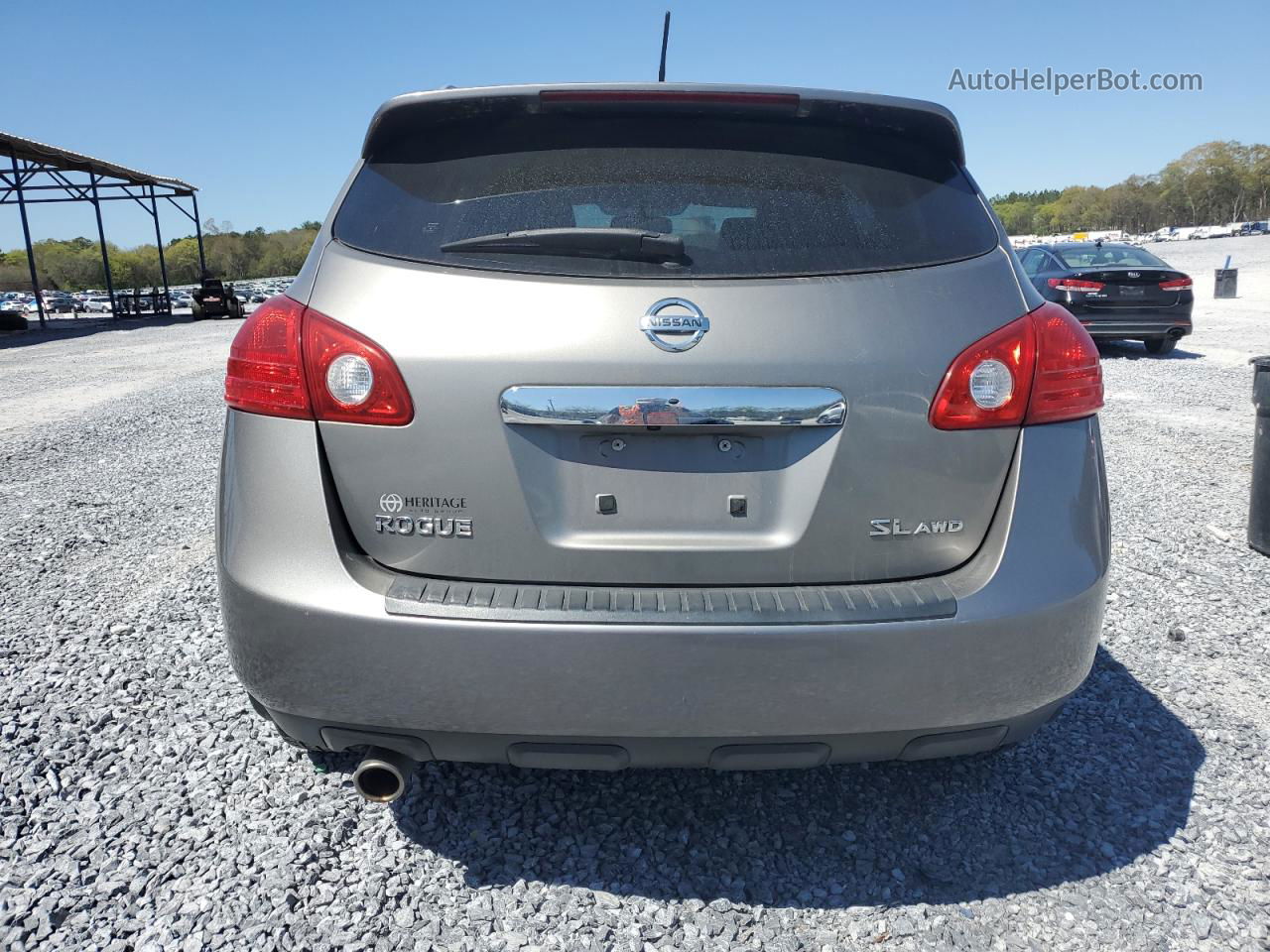 2012 Nissan Rogue S Gray vin: JN8AS5MV3CW410296