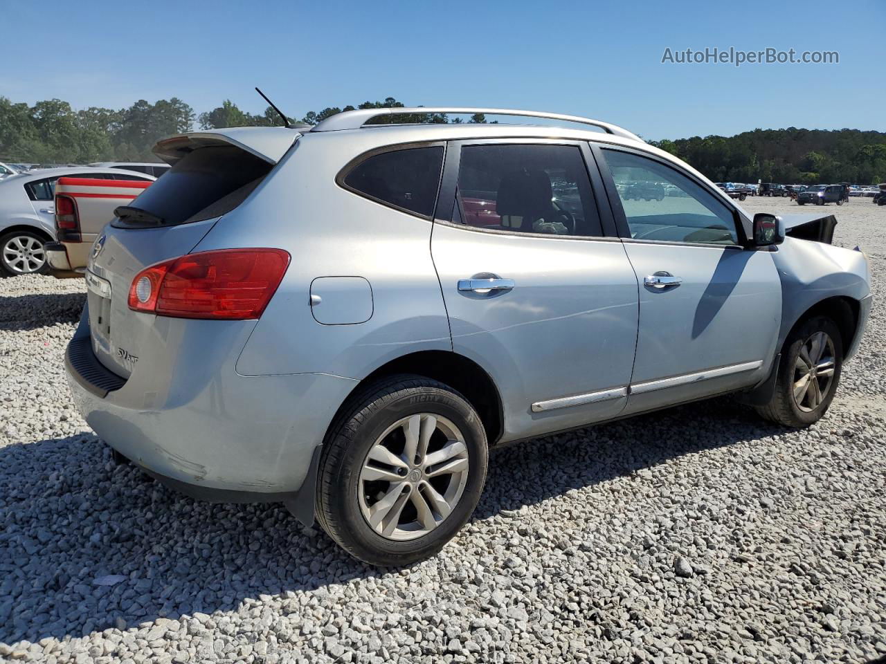 2012 Nissan Rogue S Teal vin: JN8AS5MV3CW410606