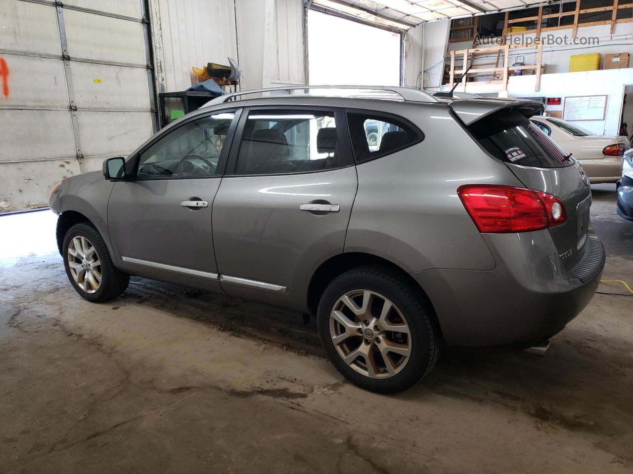 2012 Nissan Rogue S Tan vin: JN8AS5MV3CW411139