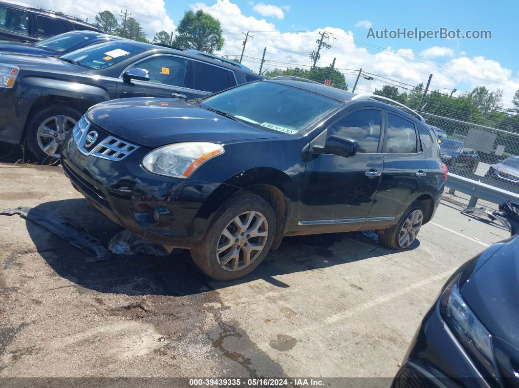 2012 Nissan Rogue Sv W/sl Pkg Black vin: JN8AS5MV4CW354532