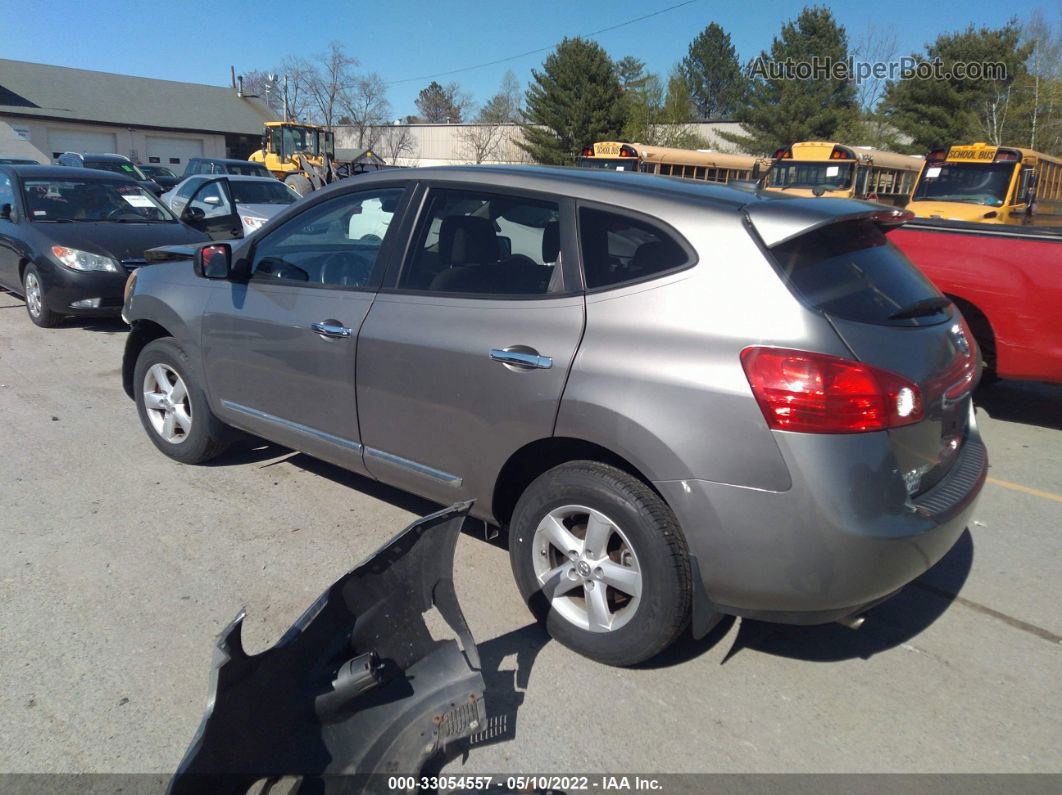 2012 Nissan Rogue S Gray vin: JN8AS5MV4CW365725