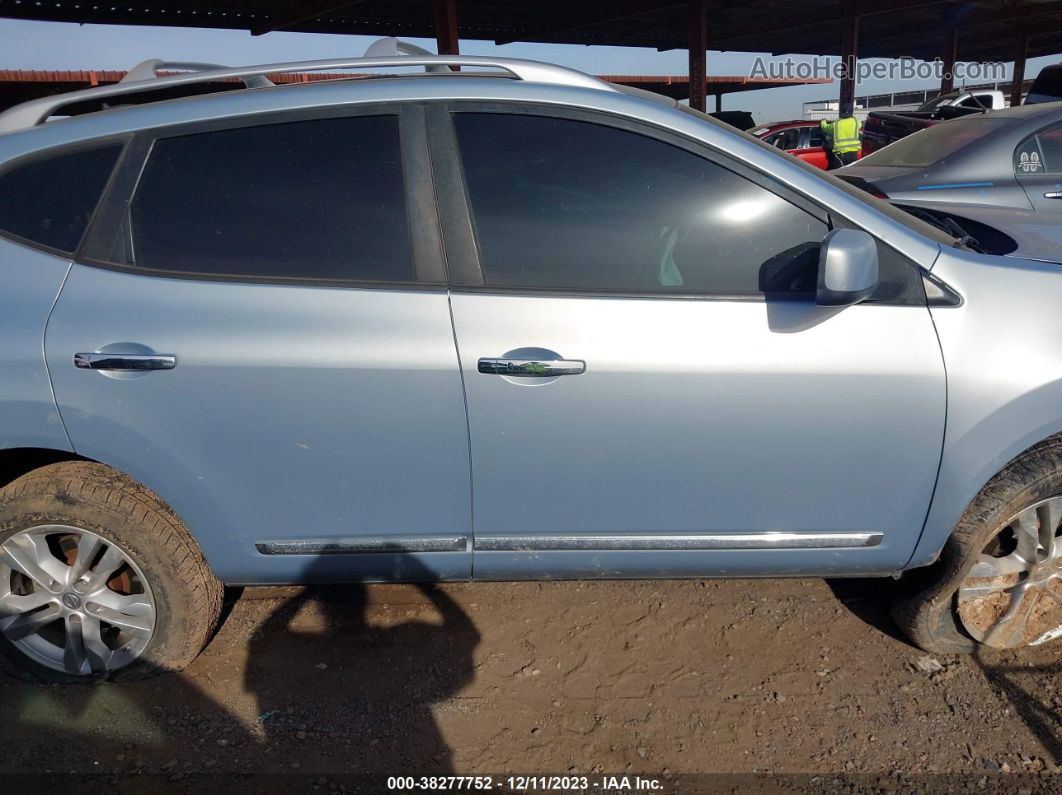 2012 Nissan Rogue Sv Light Blue vin: JN8AS5MV4CW366115