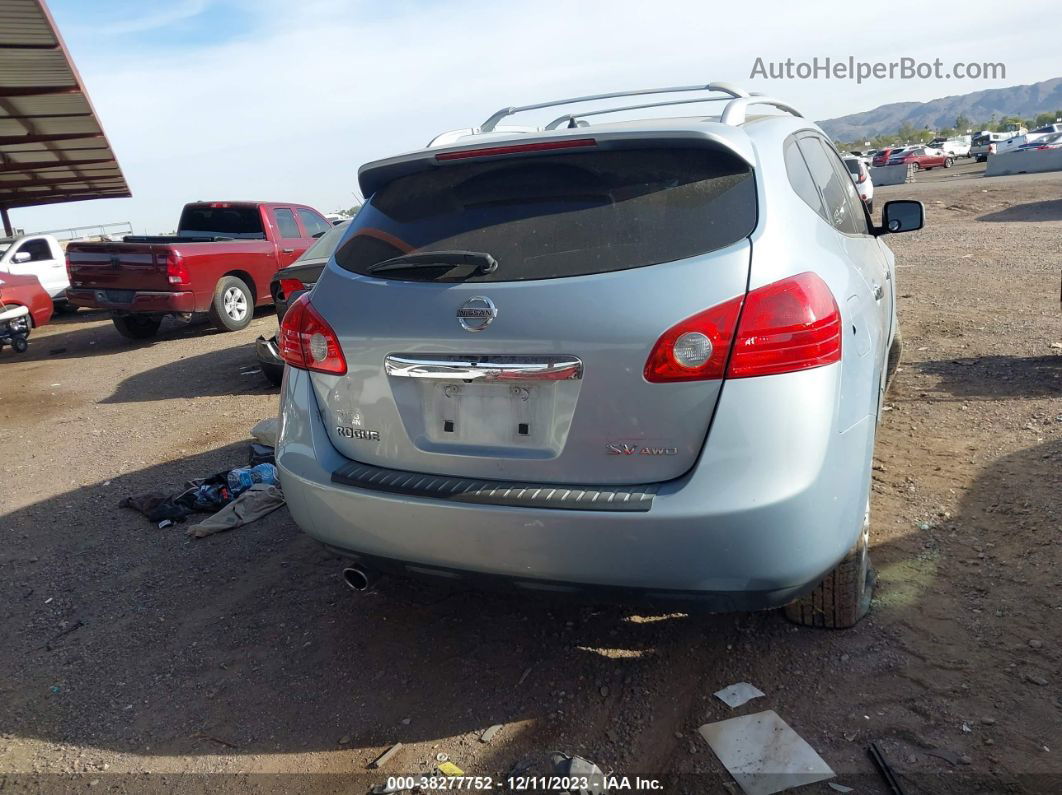 2012 Nissan Rogue Sv Light Blue vin: JN8AS5MV4CW366115