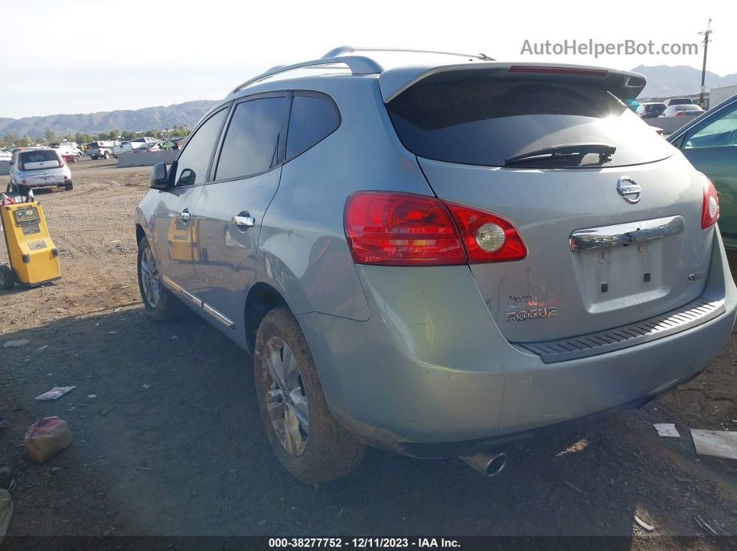 2012 Nissan Rogue Sv Light Blue vin: JN8AS5MV4CW366115