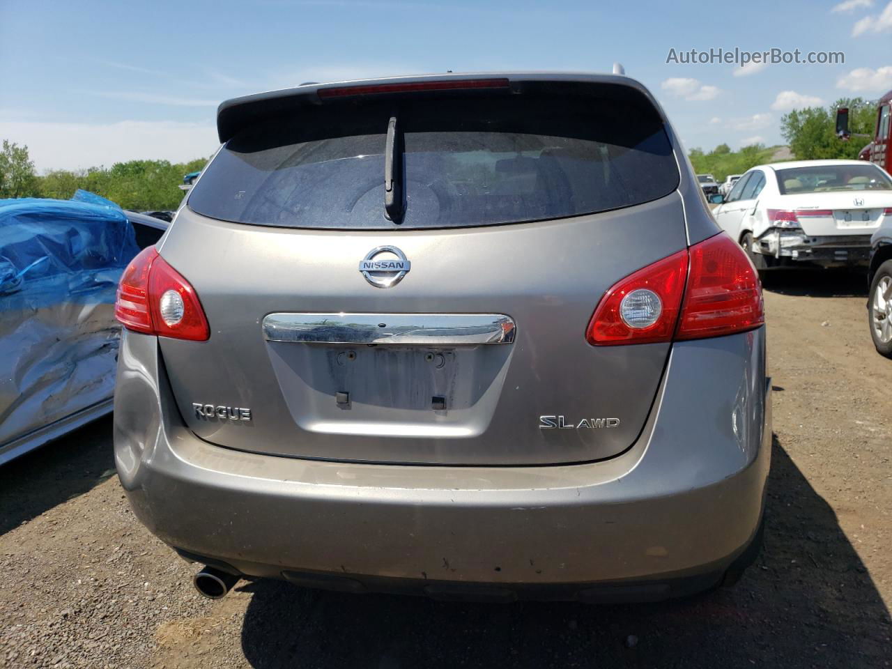 2012 Nissan Rogue S Gray vin: JN8AS5MV4CW370990