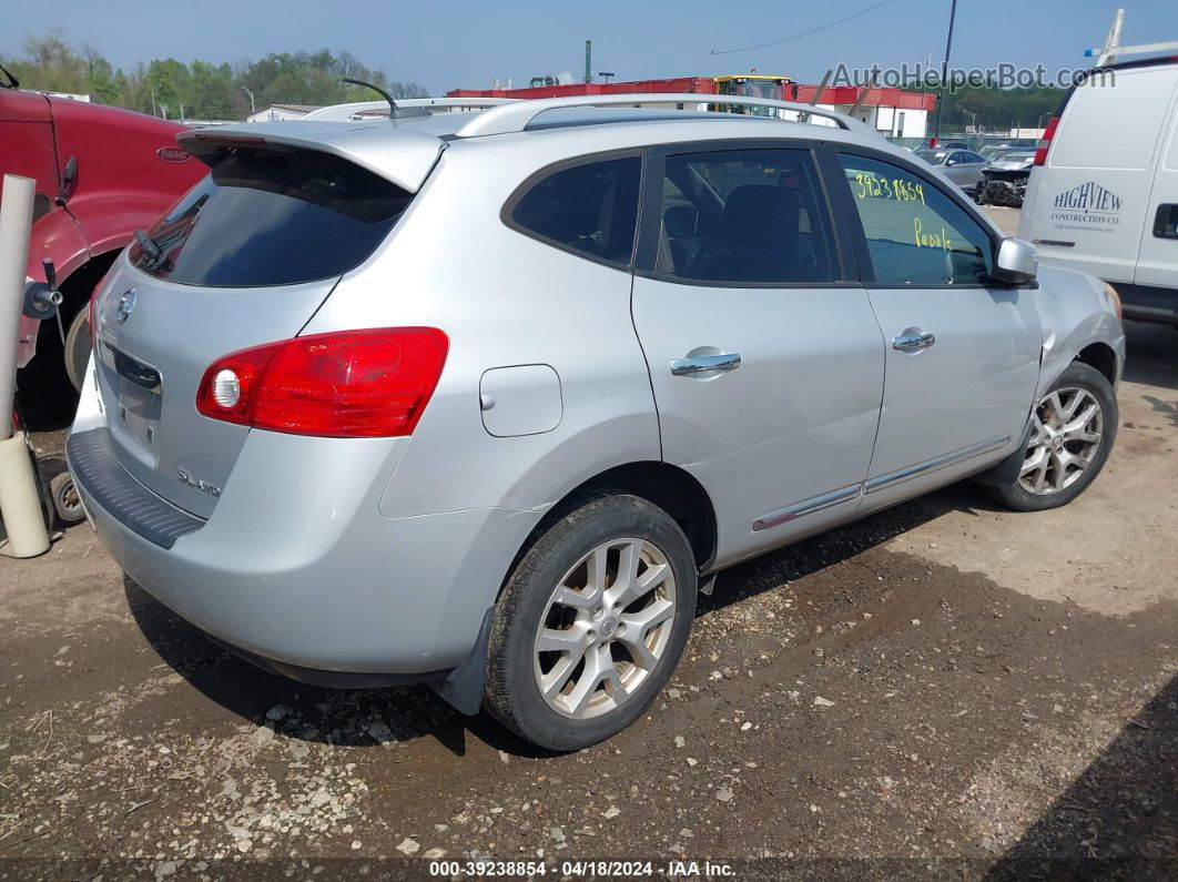 2012 Nissan Rogue Sv W/sl Pkg Silver vin: JN8AS5MV4CW380807