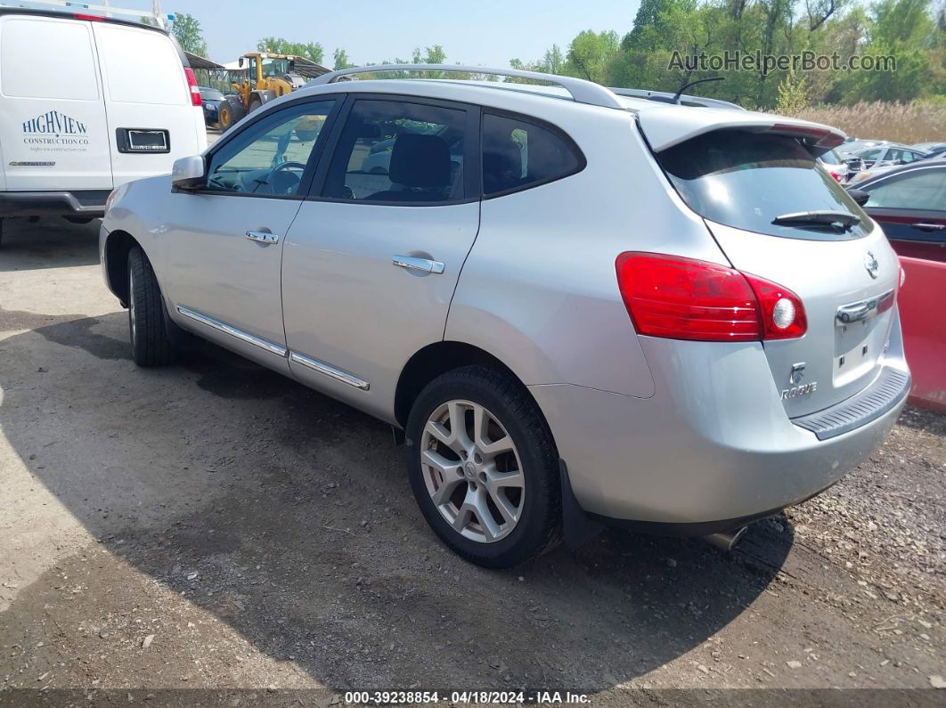 2012 Nissan Rogue Sv W/sl Pkg Серебряный vin: JN8AS5MV4CW380807