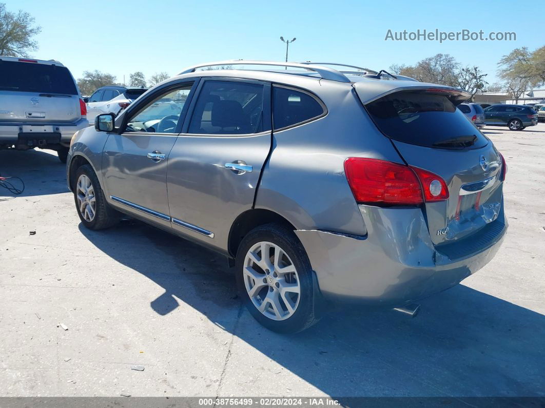 2012 Nissan Rogue Sv W/sl Pkg Gray vin: JN8AS5MV4CW416818