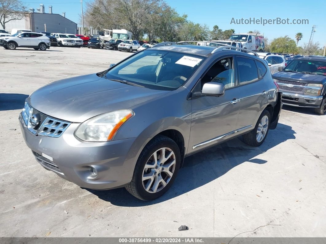 2012 Nissan Rogue Sv W/sl Pkg Gray vin: JN8AS5MV4CW416818