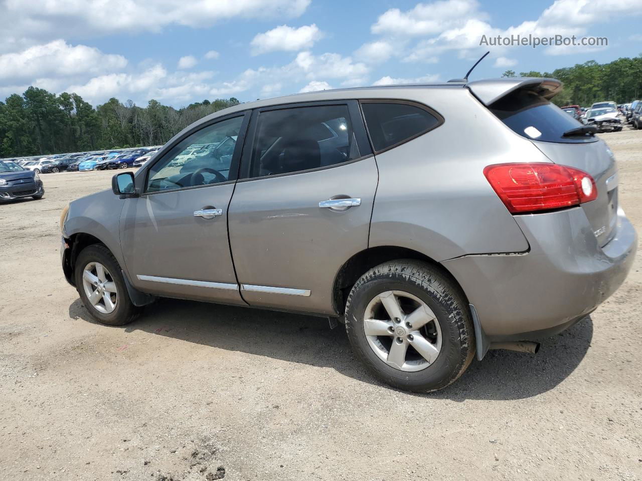 2012 Nissan Rogue S Gray vin: JN8AS5MV4CW417919