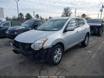 2012 Nissan Rogue Sv Silver vin: JN8AS5MV4CW706234