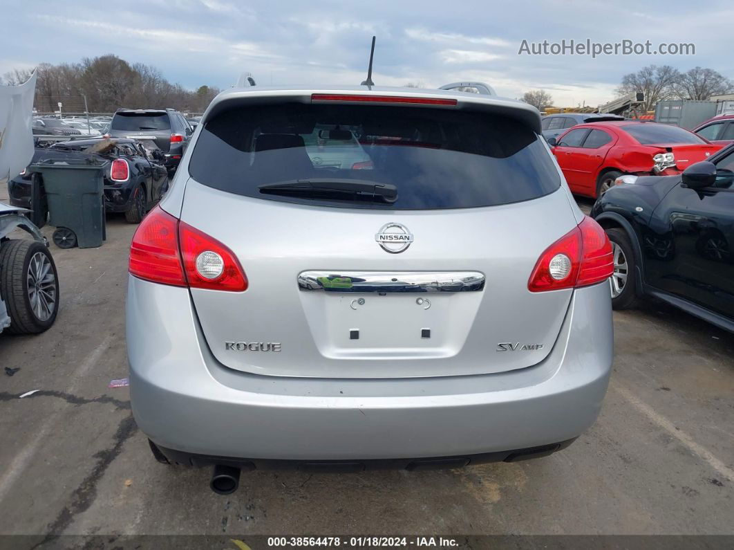 2012 Nissan Rogue Sv Silver vin: JN8AS5MV4CW706234