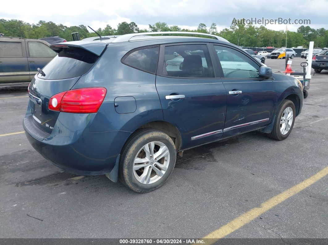 2012 Nissan Rogue Sv Blue vin: JN8AS5MV4CW709800