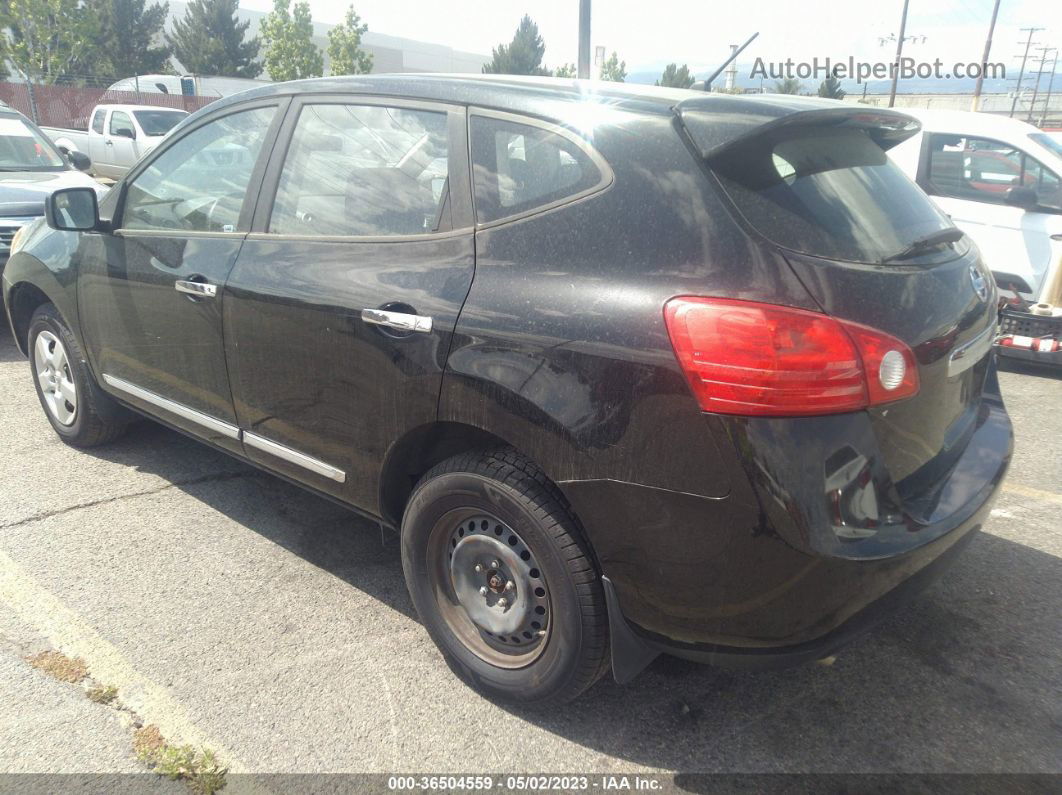 2012 Nissan Rogue S Black vin: JN8AS5MV4CW716715