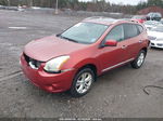 2012 Nissan Rogue Sv Red vin: JN8AS5MV5CW392321