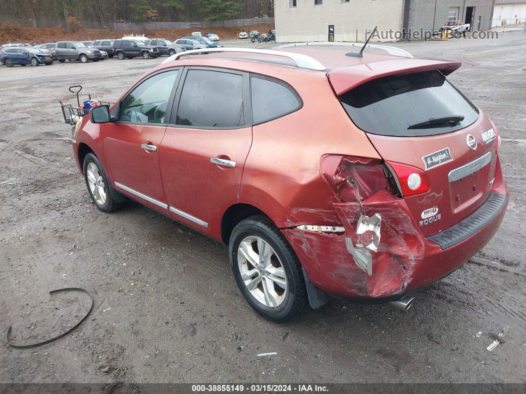 2012 Nissan Rogue Sv Red vin: JN8AS5MV5CW392321