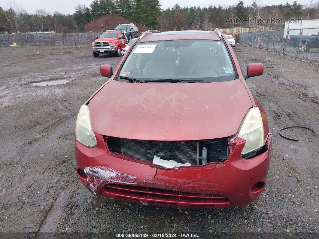 2012 Nissan Rogue Sv Red vin: JN8AS5MV5CW392321