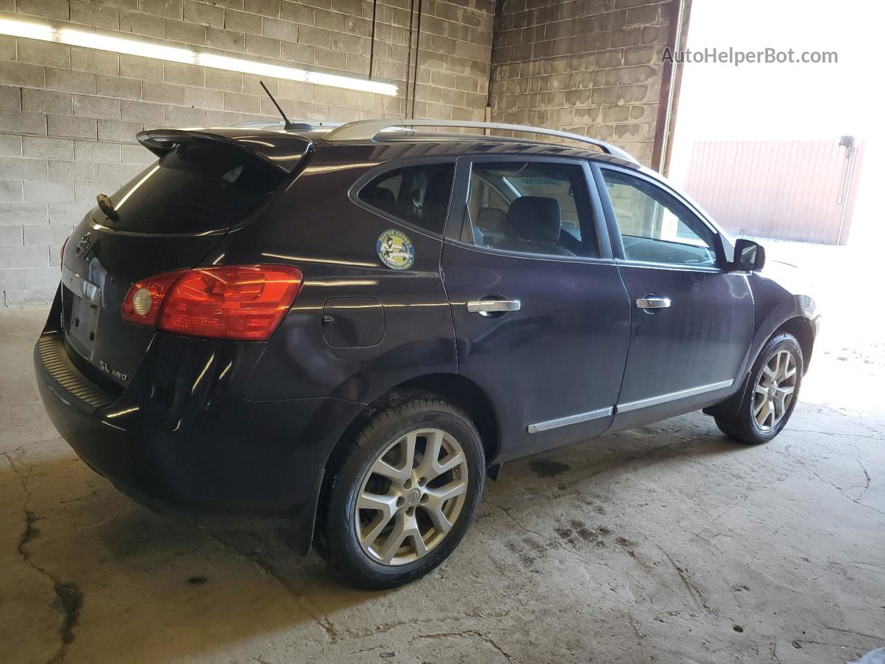 2012 Nissan Rogue S Purple vin: JN8AS5MV5CW403589