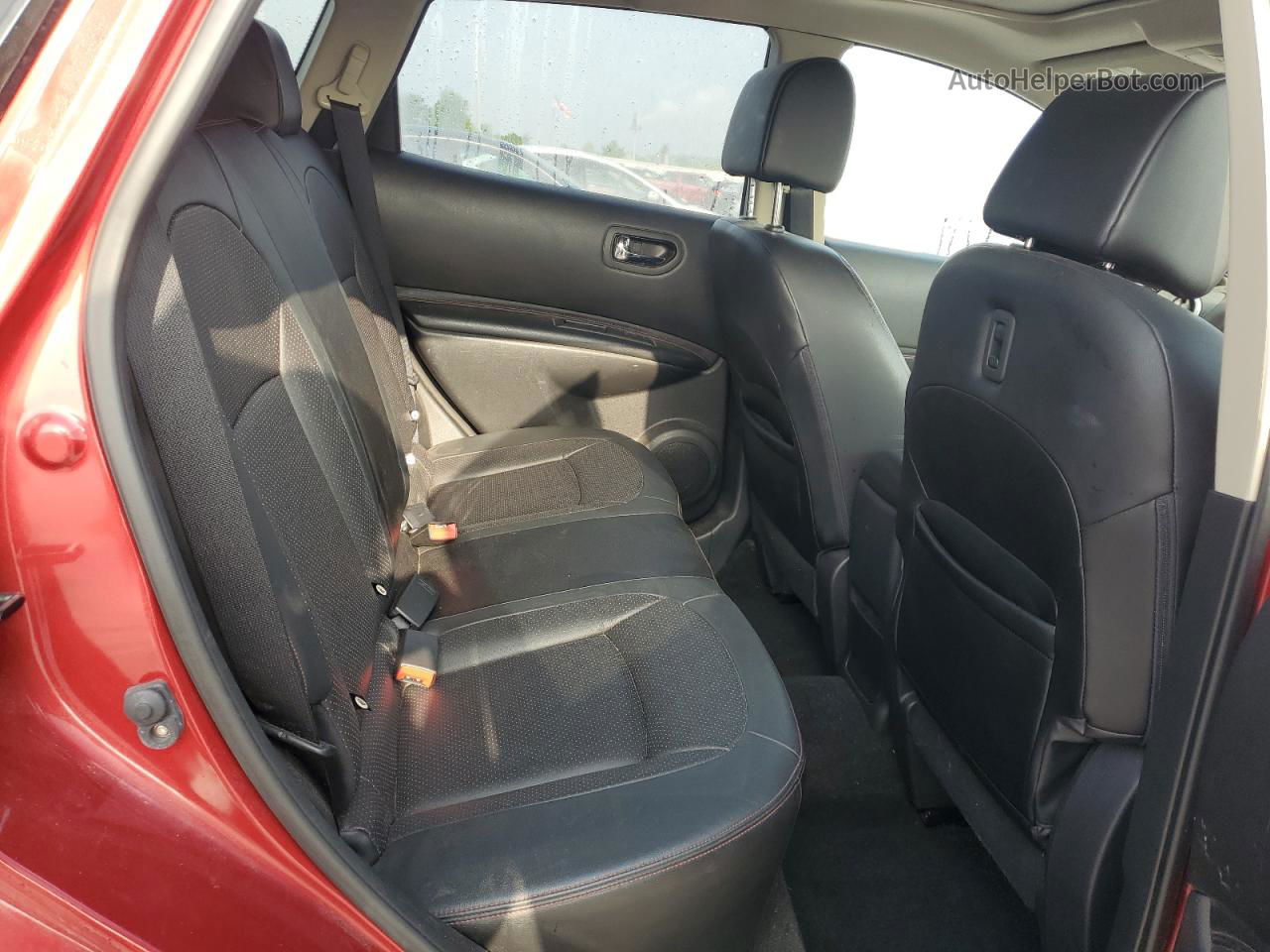 2012 Nissan Rogue S Бордовый vin: JN8AS5MV5CW409263