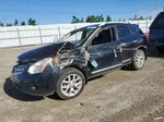 2012 Nissan Rogue S Черный vin: JN8AS5MV5CW420022